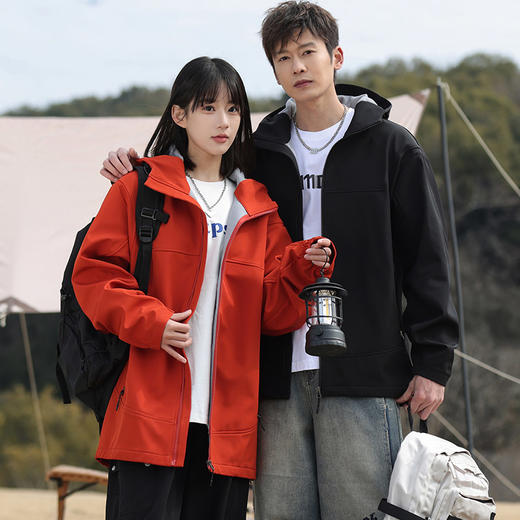 【专属】鸟家同款面料【诗班雅 软壳机能冲锋夹克】防风、抗寒保暖、防刮轻便、不挑年龄、不挑场合、男女同款、单穿/内搭都可！ 商品图7