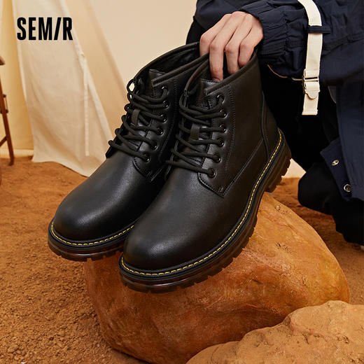 森马·男女靴子｜时尚高颜值，厚底增高，巨显气质！ 商品图2