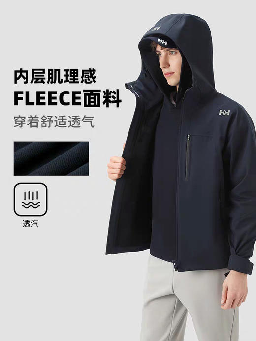 【秒杀价已调 直接拍】HELLY HANSEN 情侣 中性 户外 防泼水外套软壳冲锋衣 商品图0