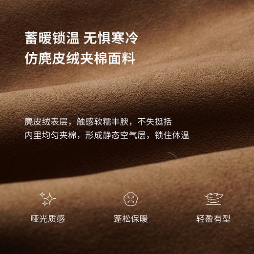 欧芮儿可拆卸大翻领毛领设计感皮草外套女冬季工装皮毛一体夹克 商品图3