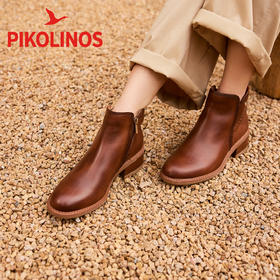 【云粉节】BF楼Pikolinos派高雁女鞋2025秋冬季中跟时尚休闲短靴 PA257103.吊牌价2880