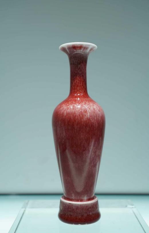 霁红柳叶瓶 商品图0