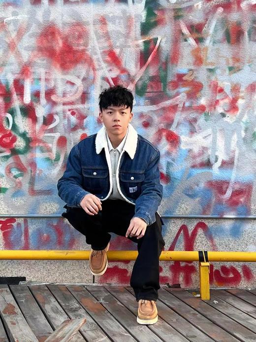 D111967防寒重工水洗双袋羊羔毛牛仔棉服情侣外套 商品图12