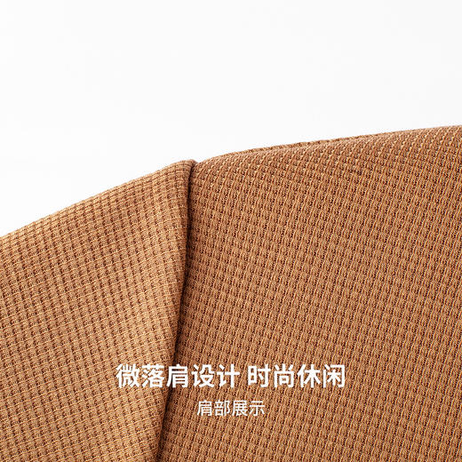 华夫格加绒保暖圆领卫衣 商品图6