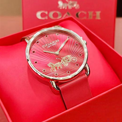 优选丨【双十二超值到手价】【全球购】「部分规格赠送马上有钱手链+马上有钱项链+礼盒」蔻驰ELLIOT系列马年限定生肖腕表+礼盒_bba 商品图7