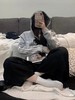 D111961万针刺绣两侧三条杠万针刺绣logo连帽卫衣外套 商品缩略图7