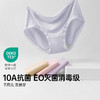 N2-【3条装】 【茶肌专利抑菌】润微茶肌底裆内裤女士莫代尔抑菌纯棉底档少女生短裤粉红丝带联名  小轻柔+小茶肌 商品缩略图0