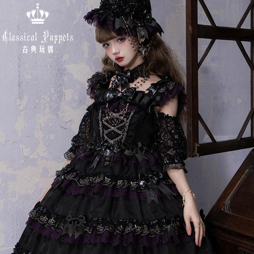 【全款预售】安东尼蛋糕日常OP 教堂彩窗 古典玩偶 Lolita 商品图3