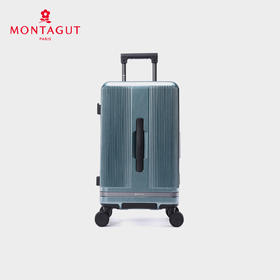 梦特娇万向轮静音轮旅行箱PC铝框行李箱出差箱