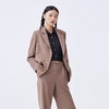 人字纹羊绒女西服  SJF93W364A 商品缩略图1