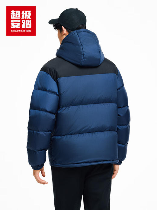 超级安踏面包羽绒服男秋冬保暖防寒羽绒外套连帽棉服152548904U 商品图1