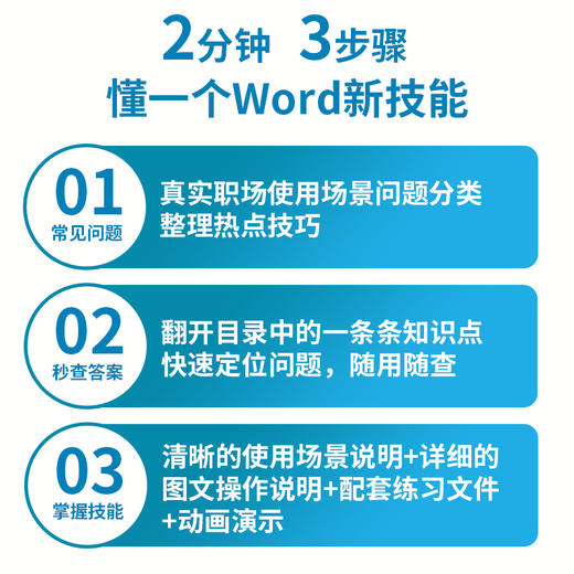 秒懂WPS文字处理 职场新人 金山办公 Office 办公技巧 排版 论文 办公软件 AI 配操作视频 商品图1