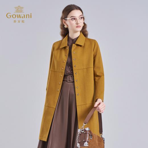 【绵羊毛】乔万尼秋冬新款美利奴羊毛大衣保暖舒适外套EI4A685 商品图1