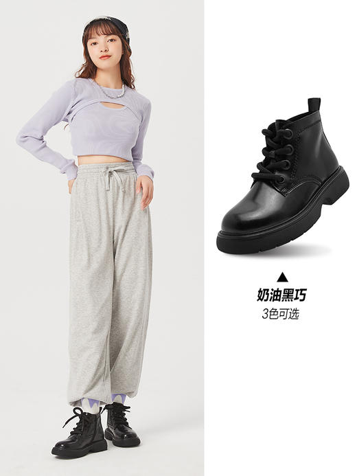 森马·男女靴子｜时尚高颜值，厚底增高，巨显气质！ 商品图8