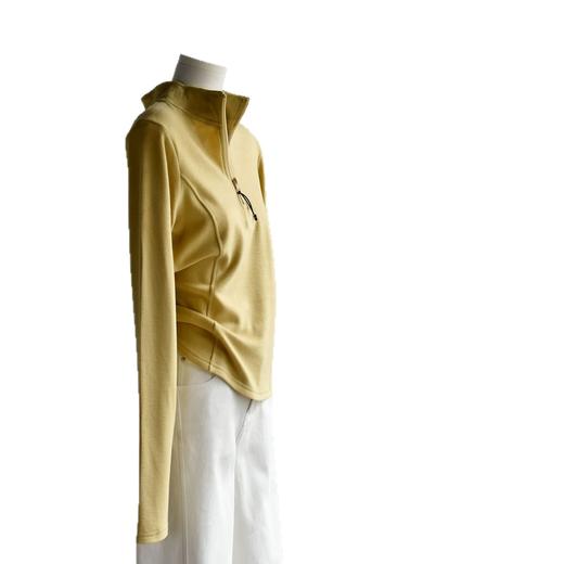 【慕斯小蛮腰】女装冬季慕斯绒加厚保暖德绒拉链长袖洋气打底绒衫 商品图4