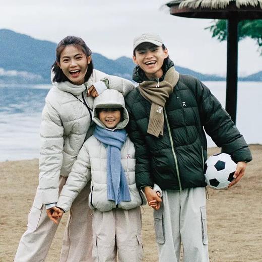 【不退不换，手慢无❗年底清仓❗福利特价🔥】爱棵米户外亲子零压连帽羽绒服防泼水自收纳，清仓库存变动大，如遇缺货，将会缺货商品团里直接退款GAF3110308G/GAF3110343G 商品图0