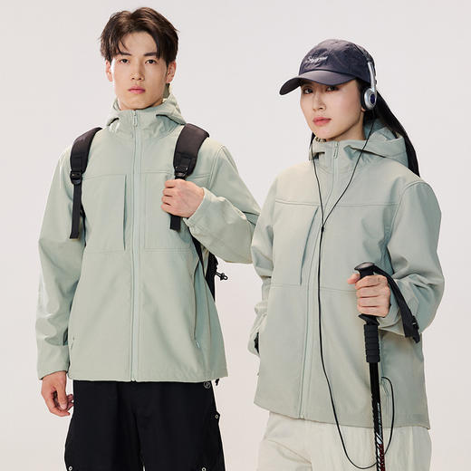 情侣装鹅绒三防冲锋衣 | 防风防水防污 鹅绒填充 保暖锁温 显瘦版型 耐磨耐穿 商品图6