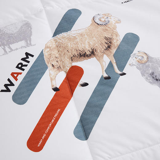 梦洁 暖馨羊毛厚被（2000G） 商品图12