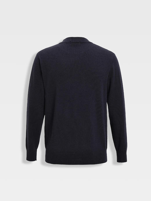 callisto星空蓝可机洗山羊绒毛衣 商品图1