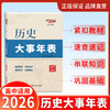 【天利38套】2026高中历史大事年表中外历史纲要上下册历史时间轴中外历史大事年表高一二三历史事件高考工具书辅助教程 商品缩略图0