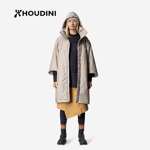 HOUDINI胡丁尼 The Cloud 云朵 户外保暖系列男女同款棉服带帽外套106944 商品图0