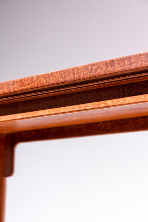 红桥红  家具严选  缅甸花梨（大果紫檀）【108 一块玉刀牙 平头案】 商品图3