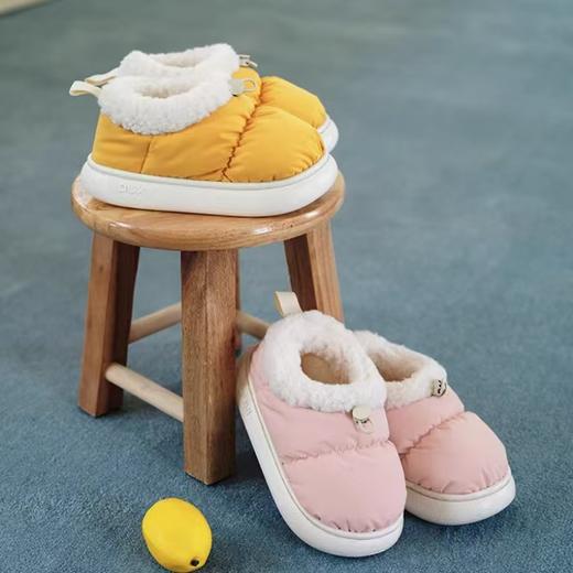 4楼Eubelle欧蓓 朴西暮云加厚包跟儿童棉拖鞋 保暖居家防滑 吊牌价：65元 活动价：59元 商品图3