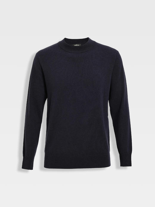 callisto星空蓝可机洗山羊绒毛衣 商品图0