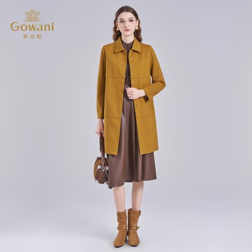 【绵羊毛】乔万尼秋冬新款美利奴羊毛大衣保暖舒适外套EI4A685 商品图3