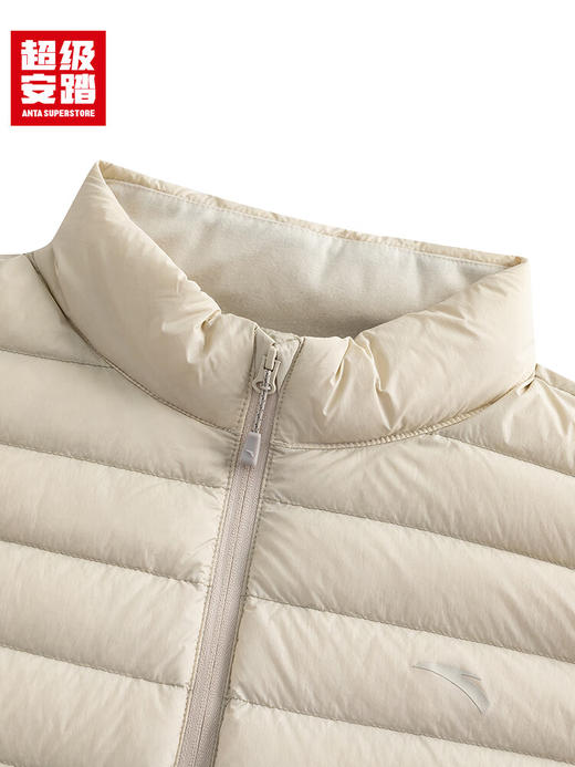超级安踏轻薄羽绒马甲女士秋冬修身防泼水保暖运动外套162546902U 商品图3