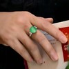 “泓”18k翡翠戒指 商品缩略图9