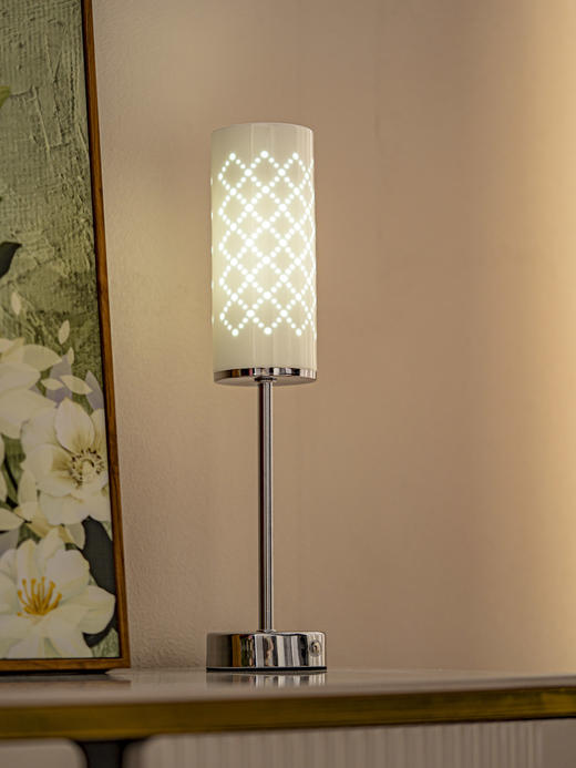 富玉陶瓷 · 景德镇玲珑瓷 香槟灯氛围卧室床头台灯温馨装饰生日礼物 商品图1