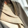 【甄珠贝】一秒入冬 赶紧给大家安排上 100%山羊绒三角拼色羊绒围巾 商品缩略图13