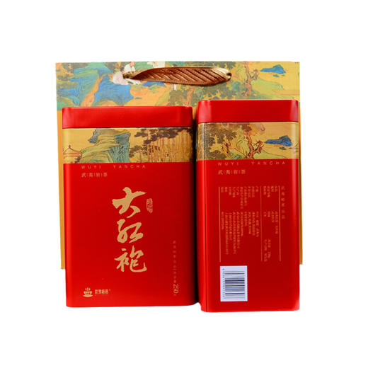优选丨【买一送一】武夷岵茗 大红袍特级乌龙茶 武夷山岩茶高端罐装大红袍250g/罐 商品图3