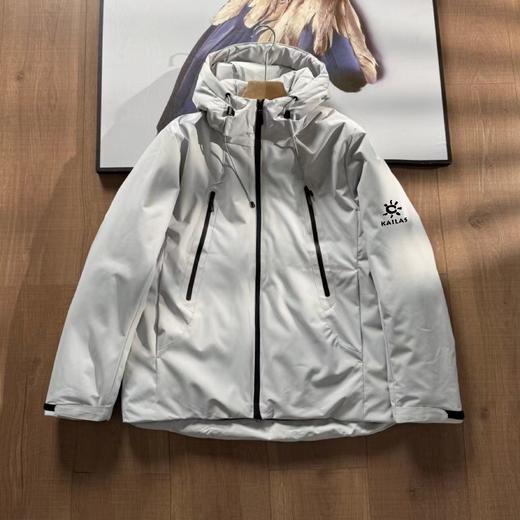 D111914胸前口袋+内里定格锁温男女同款保暖防寒棉服 商品图5