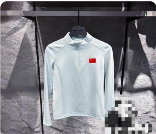 安踏冠军2025年冬季新款女士立领半拉链加厚长袖针织衫162540411 商品图1