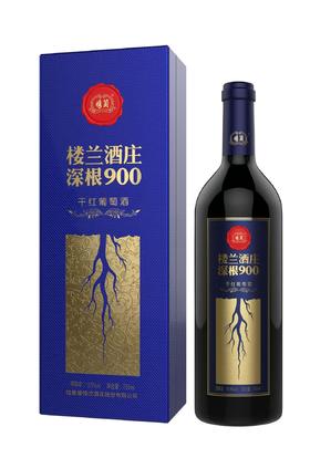 【久】楼兰酒庄 深根900干红葡萄酒750ml*2瓶