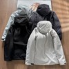 D111914胸前口袋+内里定格锁温男女同款保暖防寒棉服 商品缩略图1