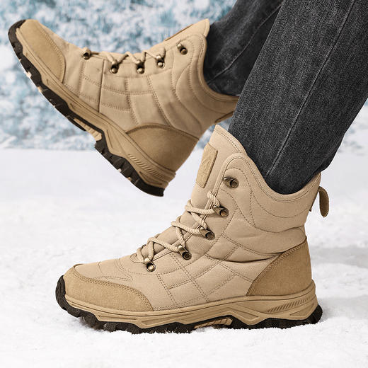 WFK男士大码户外雪地靴A06 商品图3