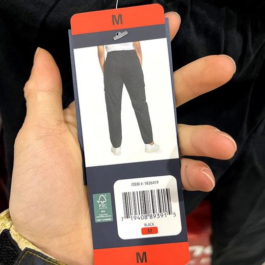 Gap 女士简约纯色松紧腰多口袋工装休闲裤 商品图4