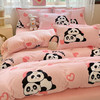【秋冬季新款印花牛奶绒四件套】卡通风加厚保暖床单四件套 商品缩略图7