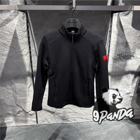 安踏冠军2025新款女POLARTEC保暖卫衣立领修身外套162510704