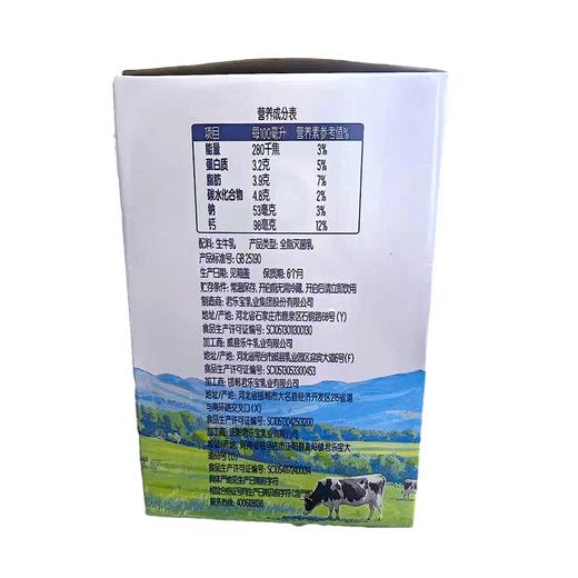 君乐宝250g利乐枕纯牛奶 商品图1