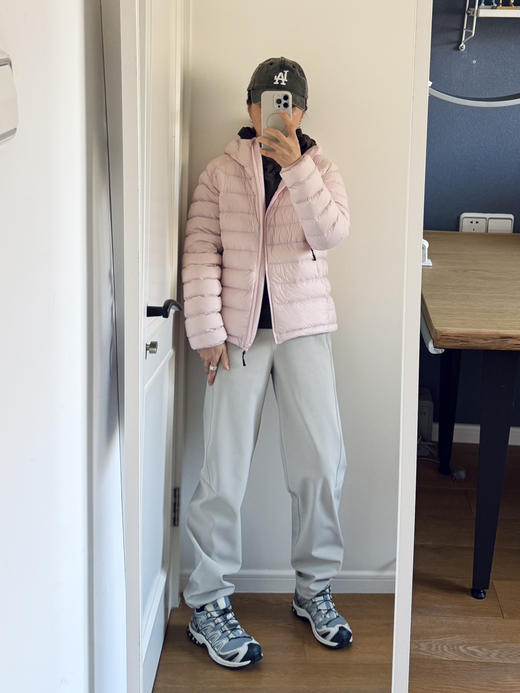 25秋冬--保暖暖而不臃肿~户外防风松紧腰加绒软壳裤【包邮+三天无理由退换】 商品图9