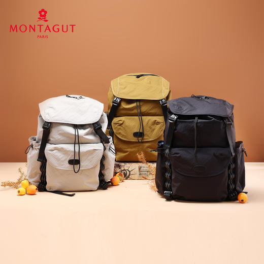 梦特娇中性防泼水双肩包大容量旅行背包日常旅游背囊电脑背包上学包 商品图9