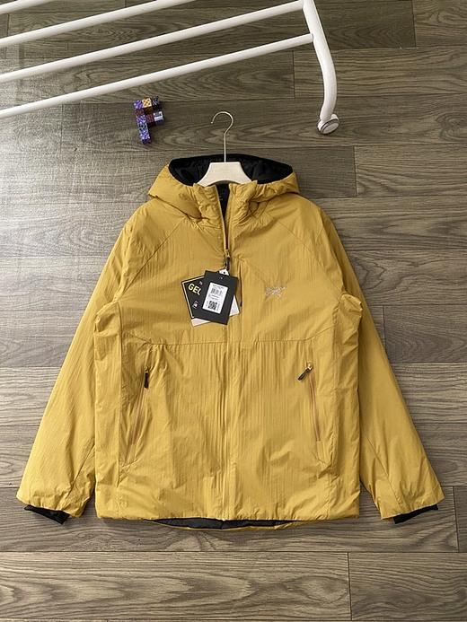 袅家冬季轻量化防风保暖耐磨防泼水自发热男士户外连帽外套棉袄 商品图2