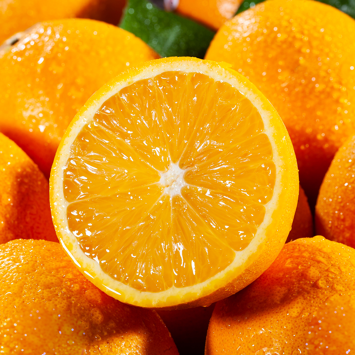 赣南核心产区脐橙 当季现摘甜嫩多汁 整箱 5/10 斤新鲜直达