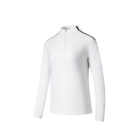 安踏冠军户外滑雪系列长袖T恤女士冬季保暖磨毛运动T恤162540405