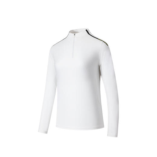 安踏冠军户外滑雪系列长袖T恤女士冬季保暖磨毛运动T恤162540405 商品图0