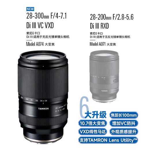 全新国行丨腾龙28-300mm F/4-7.1 Di III VC VXD全画幅全新国行索尼E口 商品图1